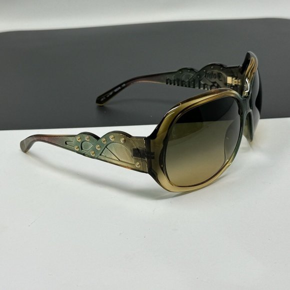 John Galliano Sunglasses JG12 98P Brown Green Italy 62 [] 15 Scratched Lenses main image 13